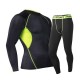 Pro Sports Fitness Suit Mens Breathable Thermal Quick Dry Tight Elastic Outdoor Running Training Suits