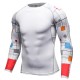 12 Styles Mens Fitness Jogging Skins Tights T-shirt Casual Elastic Quick Drying Long-Sleevet-shirts