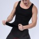 Abdomen Tight Body Sculpting Vest Men's PRO Fitness Stretch Tights 3D Tops Tees