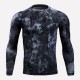 Camouflage Tight-fitting Quick-drying T-shirts Outdoor Tactical Elastic Long-sleeved Training Tees
