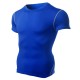 Fitness Sports Tights Tops Men's Elastic Short-sleeved Quick-drying Compression T-Shirts