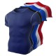 Fitness Sports Tights Tops Men's Elastic Short-sleeved Quick-drying Compression T-Shirts