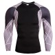 JACK CORDEE Men's Sports Tights PRO Splice Color Long Sleeved T-shirt Casual Running Training Tops