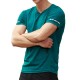 Mens Breathable Quick-drying Sweat Absorbent Sports Tops Gym Running Short Sleeved Training T-shirt
