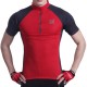 Mens Summer Elastic Breathable Quick-drying Sport Cycling Short Sleeve Skinny Tops