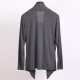 Casual Solid Color Long Sleeve Cardigans Cotton for Men