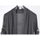 ChArmkpR Mens Casual Breathable Knitted Stitching Cotton Cardigans