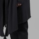 ChArmkpR Mens Mid-Long Draping Stylish Gloves-Sleeves Irregular Hem Cardigans