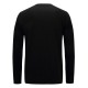 Autumn Winter Pullovers Sweater Men's Cotton Padded Round Neck Long-sleeved Tops