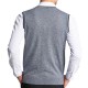 Fashion Striped Woolen Pullover Vests Casual Business Men's V-neck  Sleeveless Sweaters Vest