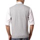 Men's Leisure Woolen Knitted Cardigan Vest Fashion V-neck Jacquard Vest