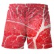 3D Meat Printing Summer Casual Holiday Beach Board Shorts for Men