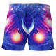 3D Starry Sky Creative Printing Summer Leisure Beach Board Shorts for Men