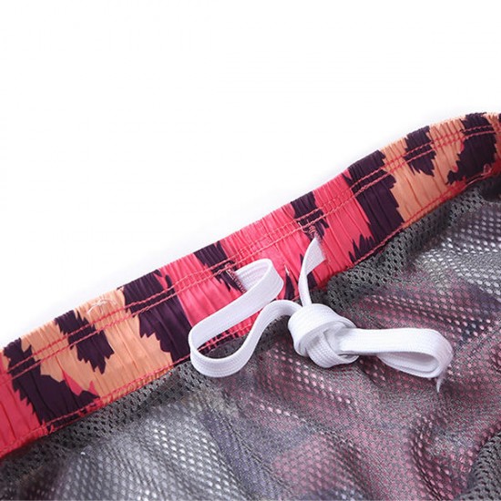 3D Tiger Printing Pattern Casual Beach Quick Drying Board Shorts for Men