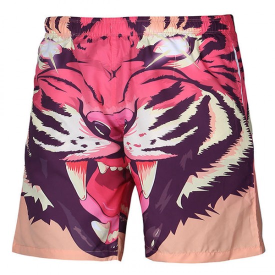 3D Tiger Printing Pattern Casual Beach Quick Drying Board Shorts for Men 3D Tiger Printing Pattern Casual Beach Quick Drying Board Shorts for Men