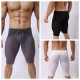 BRAVE PERSON Mesh Breathable Quick Drying Surf Swimming Trunks Men Gym Fitness Tight Sports Shorts