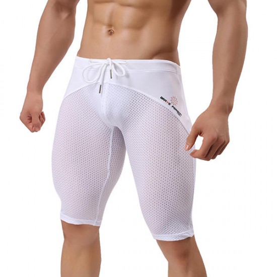 BRAVE PERSON Mesh Breathable Quick Drying Surf Swimming Trunks Men Gym Fitness Tight Sports Shorts BRAVE PERSON Mesh Breathable Quick Drying Surf Swimming Trunks Men Gym Fitness Tight Sports Shorts