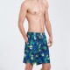 Beach Printing Loose Quickly Dry Sport Casual Boxers Shorts for Men