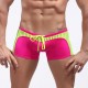 Breathable Quick Drying Stripe Contrast Color Beach Swimming Trunks Men's Boxers