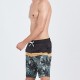 Coconut Tree Printing Loose Beach Shorts Quickly Dry Swimsuit for Men