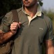 JOZSI Mens Fashion Double Collar Design Short Sleeve Sport Golf shirt Outdoor Casual Breathable Tops