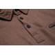 Men's Casual Fake Pocket Short-sleeved Golf Shirt Fashion Zippered Decorative Lapel Tops