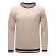 Autumn Winter Men's Cotton Casual Round Neck Pullover Thick Long-sleeved T-Shirts