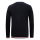 Autumn Winter Men's Cotton Casual Round Neck Pullover Thick Long-sleeved T-Shirts