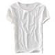 Basic Section Mature Men's Solid Color Tops 8 Colors Summer Thin Casual O-neck Short Sleeved T-shirt