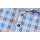 Spring Summer Mid Elderly Men's T-shirt Casual Business Soft Cotton Plaids Printing Tops Tees