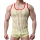 Casual Fashion Mens Summer Breathable Fitness Sleeveless Bodybuilding Vest Tank Tops
