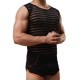 Fashion Casual Mens Sports Breathable Bodybuilding Sleeveless  Fitness Vest Low Slits Tank Tops