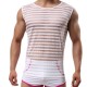Fashion Casual Mens Sports Breathable Bodybuilding Sleeveless  Fitness Vest Low Slits Tank Tops