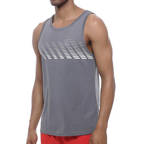 Fashion Printted Running Sports Sleeveless Vest Casual Quick Drying Fitness Tops