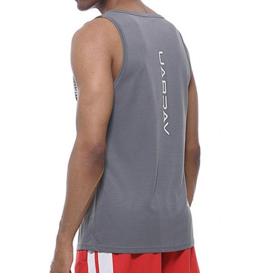 Fashion Printted Running Sports Sleeveless Vest Casual Quick Drying Fitness Tops