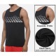 Fashion Printted Running Sports Sleeveless Vest Casual Quick Drying Fitness Tops