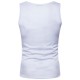 Men's Casual Printed Sleeveless Tank Tops Cool Summer Breathable Sports Cotton Vest