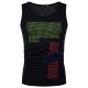 Men's Casual Printed Sleeveless Tank Tops Cool Summer Breathable Sports Cotton Vest