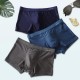 3 Pieces Ice Silk Mesh Breathable Lightweight Quick Dry Comfy Boxers Briefs for Men