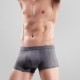 3 Pieces Ice Silk Mesh Breathable U Convex Soft Comfy Boxer Briefs Underwear for Men