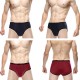 4 Pieces Breathable Soft Modal Comfortable Briefs for Men