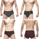 4 Pieces Breathable Soft Modal Comfortable Briefs for Men