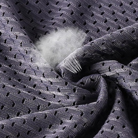 4 Pieces Ice Silk Mesh Breathable Light Thin U Convex Boxer Briefs Underwear for Men