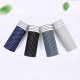 4 Pieces Ice Silk Mesh Breathable U Convex Soft Cool Boxer Briefs for Men