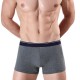 4 Pieces Mens Cotton Underwear Breathable Mid Rise U Convex Boxers