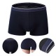 4 Pieces Mens Cotton Underwear Breathable Mid Rise U Convex Boxers 4 Pieces Mens Cotton Underwear Breathable Mid Rise U Convex Boxers