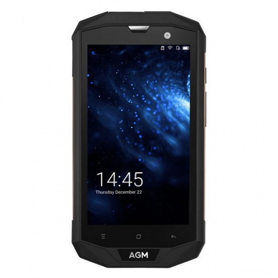 AGM A8-US 5.0'' Corning Gorilla Glass 3 IP68 3GB RAM 32GB ROM Snapdragon 410 4050mAh 4G Smartphone