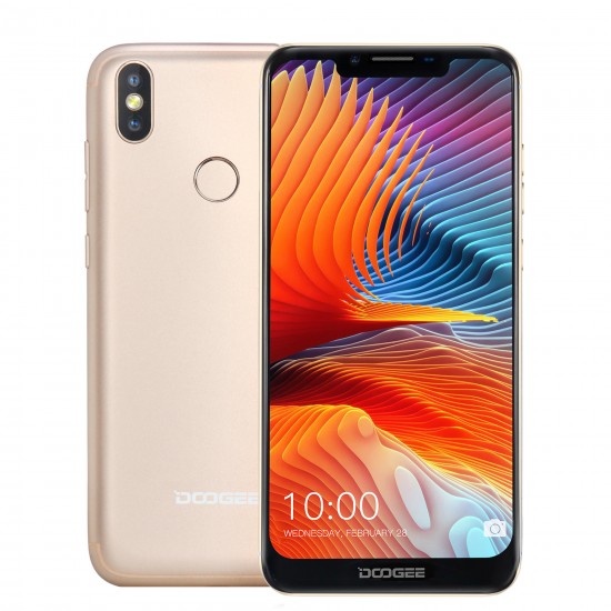 DOOGEE BL5500 Lite 6.19 Inch U-notch 5500mAh Android 8.1 2GB 16GB MT6739WA Quad Core 4G Smartphone