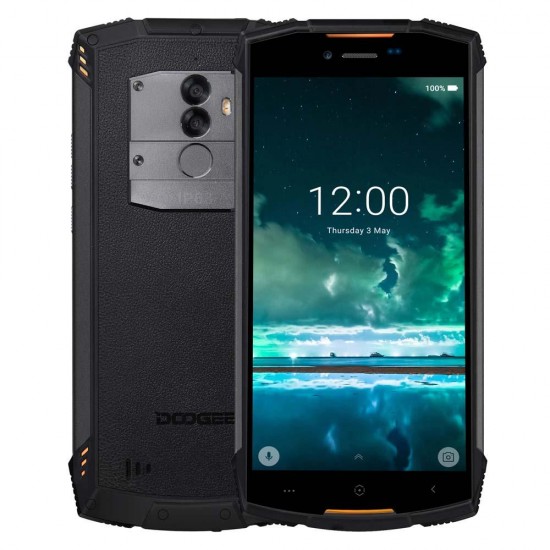 DOOGEE S55 Lite 5.5 Inch IP68 5500mAh Quick Charge 2GB RAM 16GB ROM MTK6739 Quad Core 4G Smartphone