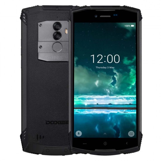 DOOGEE S55 Lite 5.5 Inch IP68 5500mAh Quick Charge 2GB RAM 16GB ROM MTK6739 Quad Core 4G Smartphone